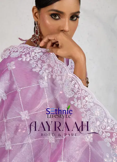 Aayraah By Sethnic Soft Burberry Designer Party Wear Online Saree Wholesale
